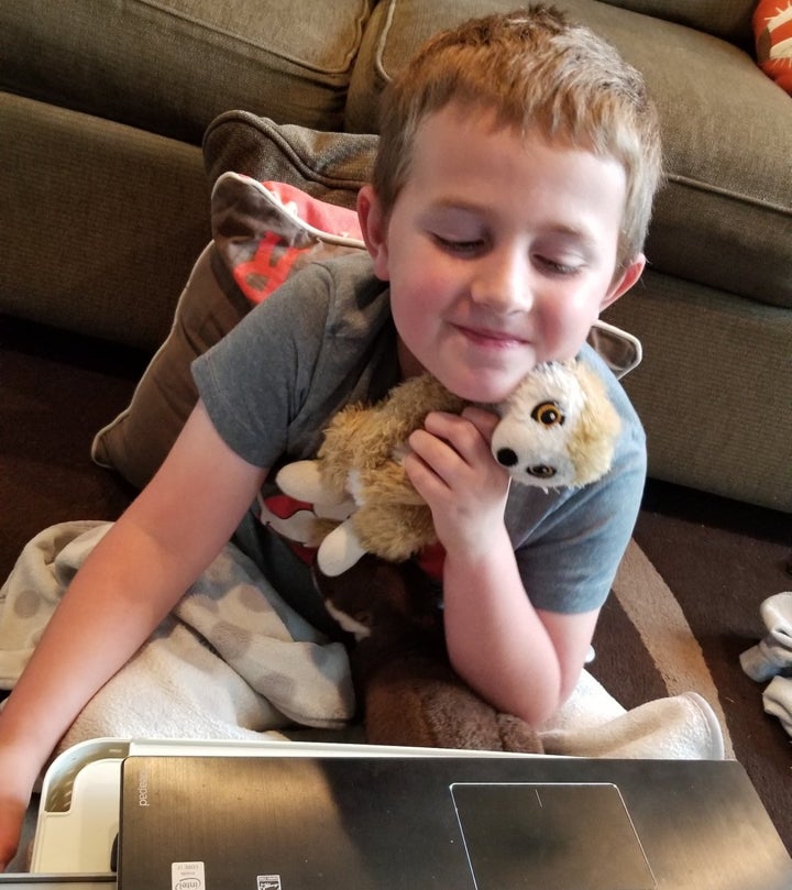 Flynn, age 6. Flynn, age 6.