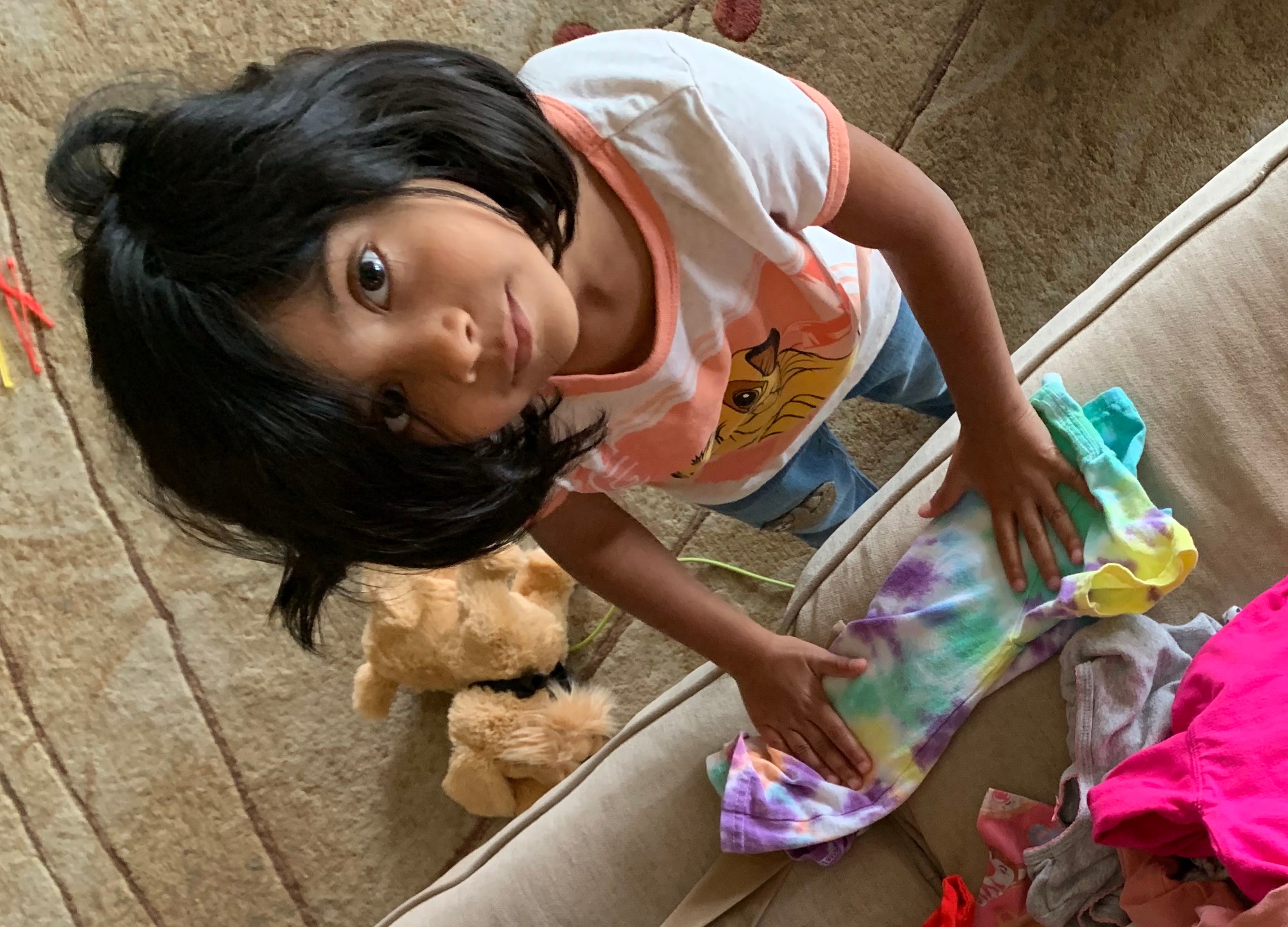 Zoya, age 5. Zoya, age 5.