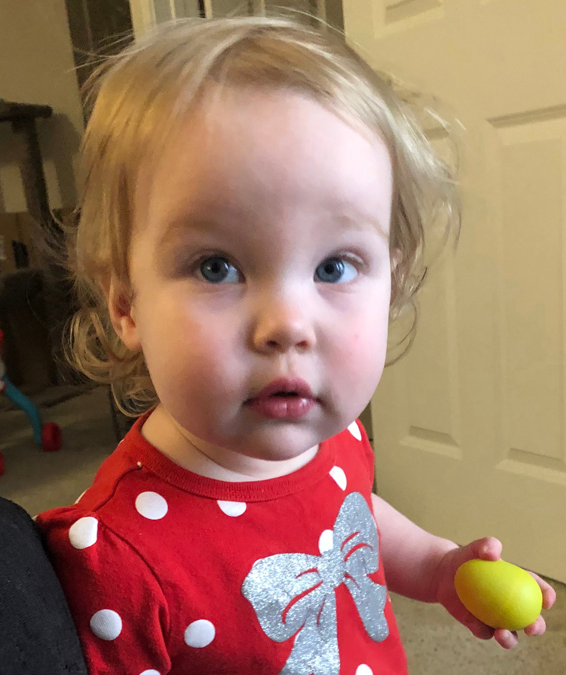 Amelia, age 1. Amelia, age 1.