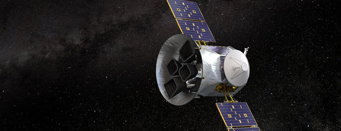 NASA's TESS exoplanet discovery satellite