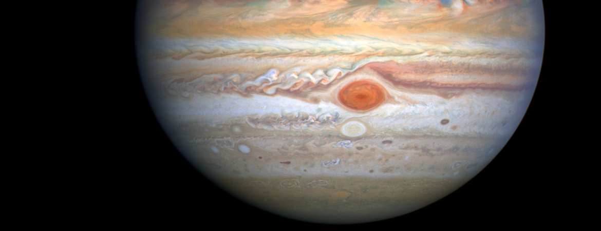 Jupiter in space