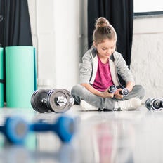 girl in gym