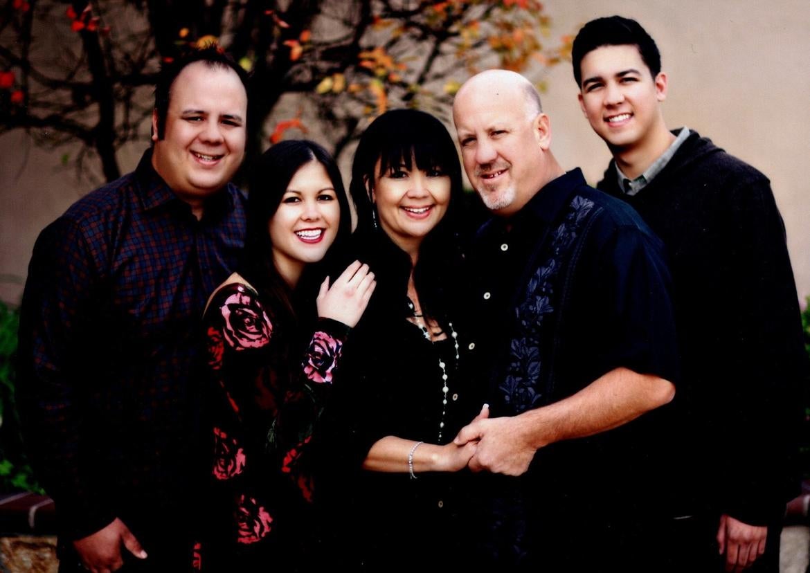Beverly Bailey and family Beverly Bailey and family